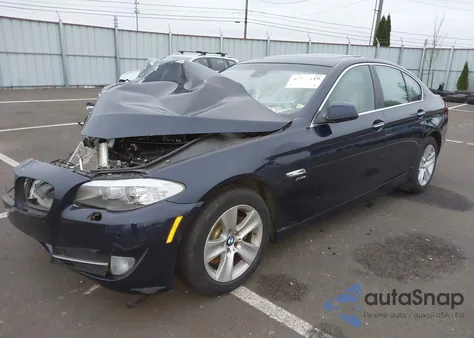 2012 BMW 528I xDrive from USA, damaged, VIN WBAXH5C51CDW02475